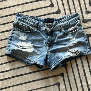 Lucky brand denim shorts the cut off